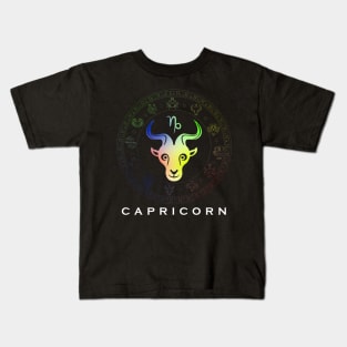 Zodiac sign Capricorn T-shirt Kids T-Shirt
